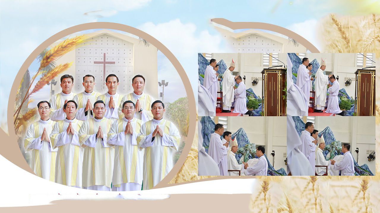 9 tân phó tế thuộc giáo phận Vĩnh Long